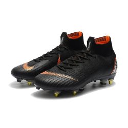 Nike Mercurial SUPERFLY 6 ELITE SG-PRO Anti-Clog Negro Naranja_4.jpg